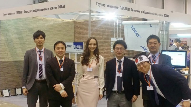 ������� TORAY �� MOSBUILD 2016. ����������� ���������� ������ �������������� ������ � ������